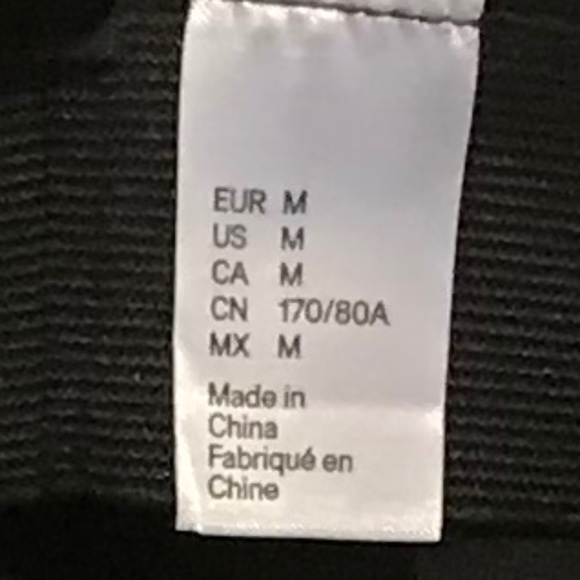 NWT H&M sequined geometric pink, white & black pull-on stretchy mini skirt (M) - Picture 8 of 10